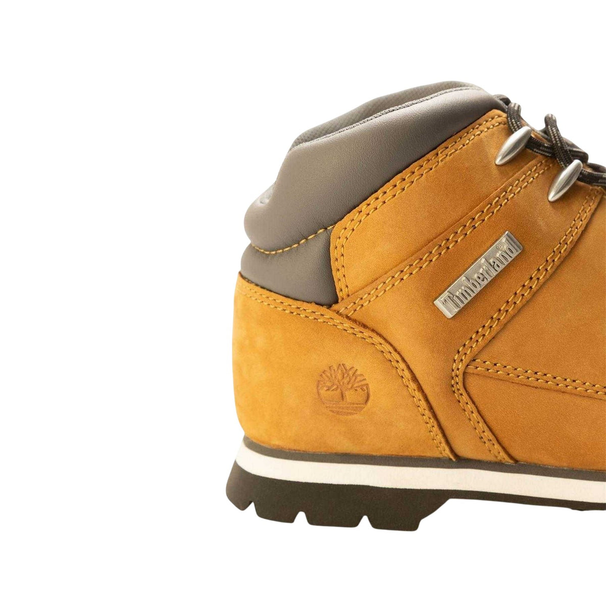 Brown - Pack Shot - Timberland Childrens-Kids Euro Sprint Leather Mid Boots