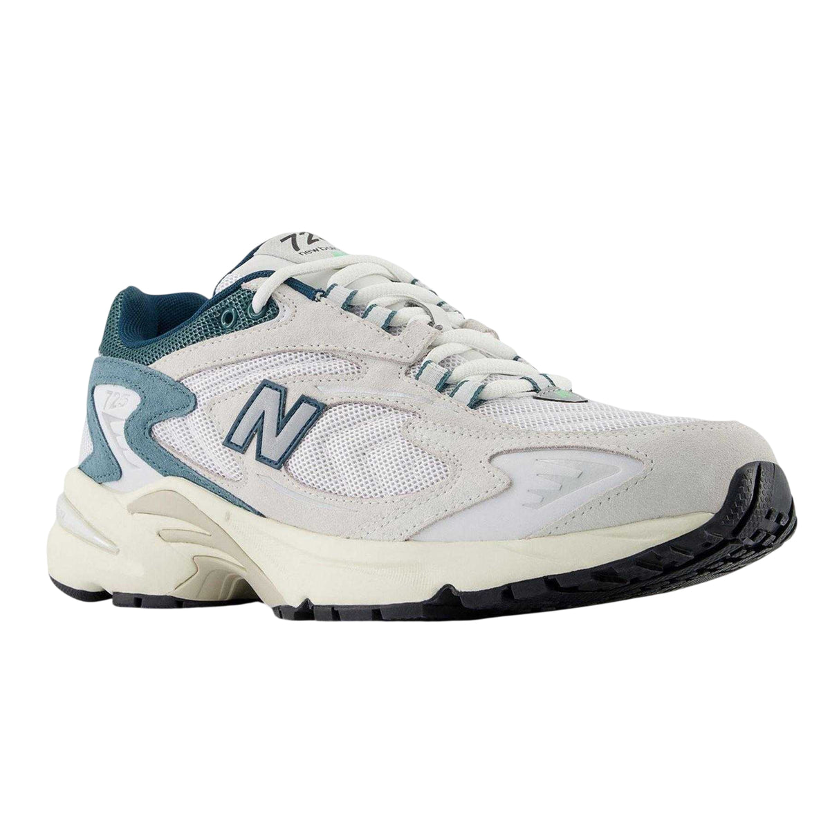 White-Green - Lifestyle - New Balance Mens 725 Trainers