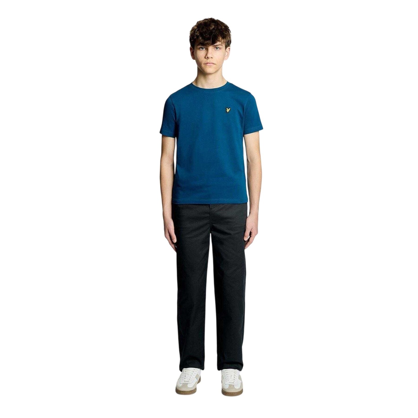Blue - Lifestyle - Lyle & Scott Childrens-Kids Plain Regular T-Shirt