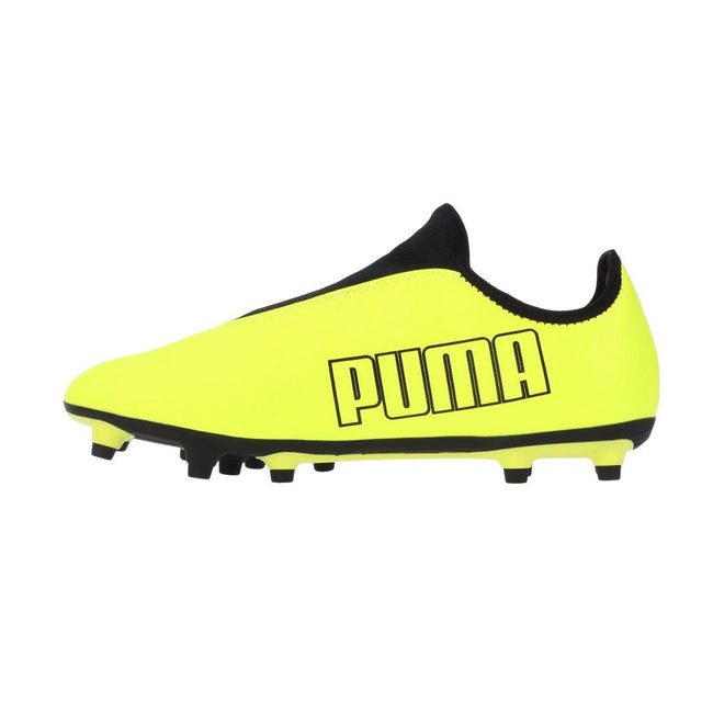 Yellow - Lifestyle - Puma Childrens-Kids Finesse Firm Ground Football Boots