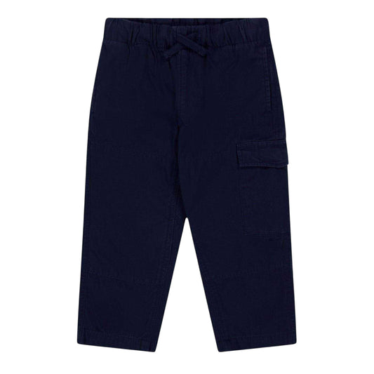Navy - Front - Ralph Lauren Boys Polo Regular Cargo Trousers