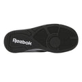 White-Black - Pack Shot - Reebok Childrens-Kids BB 4000 II Leather Trainers