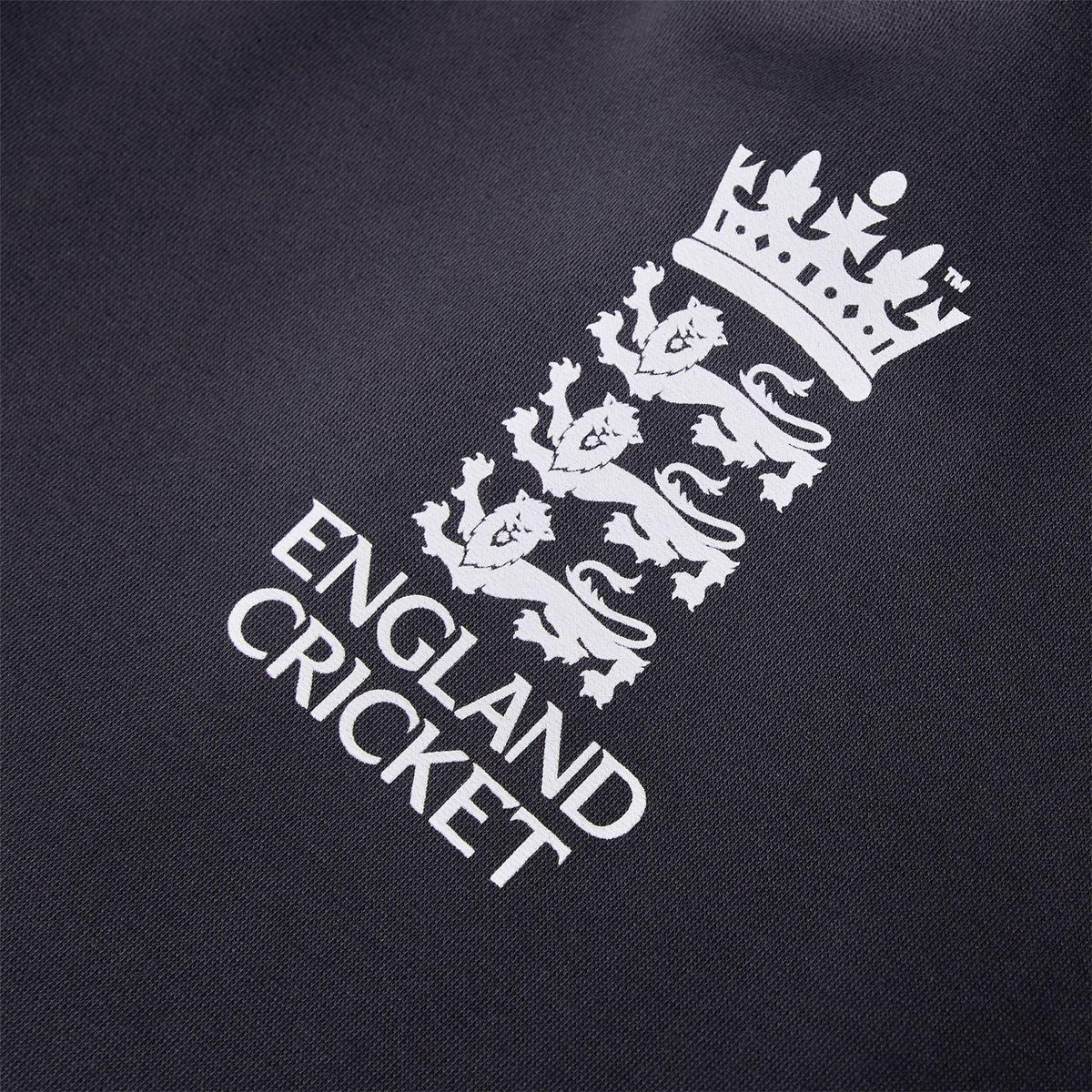 Navy - Side - Castore Mens England Cricket Performance Drawstring Hoodie