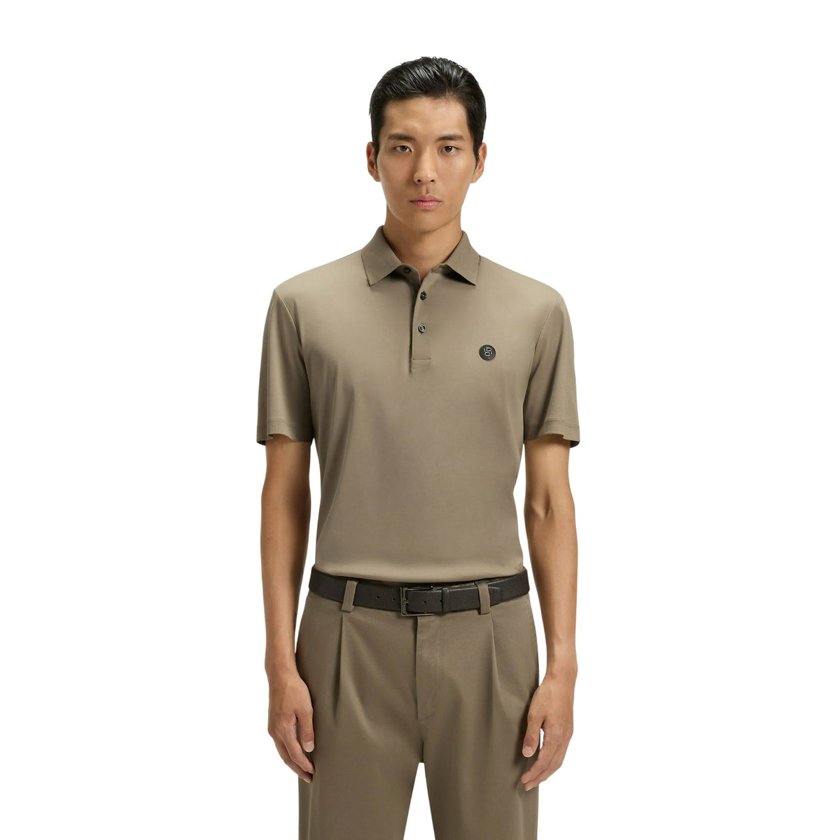 Brown - Lifestyle - Boss Mens Parris Cotton Regular Polo Shirt