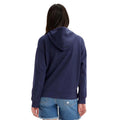 Navy - Back - Levis Womens-Ladies Standard Hoodie