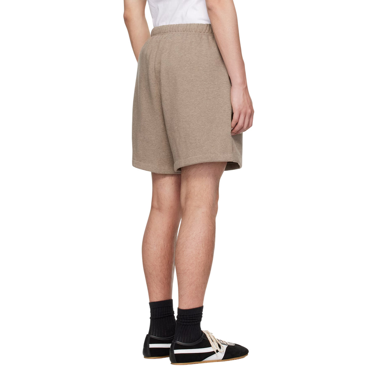 Brown - Lifestyle - Fear Of God Essentials Womens-Ladies Fleece Shorts