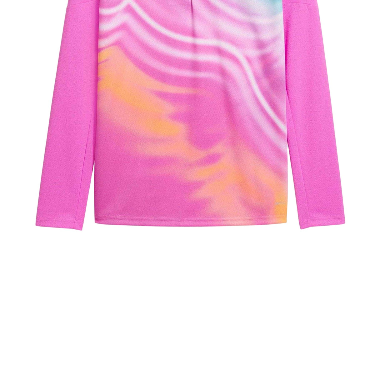 Pink-Black - Lifestyle - Puma Mens Graphic Print Drill Top