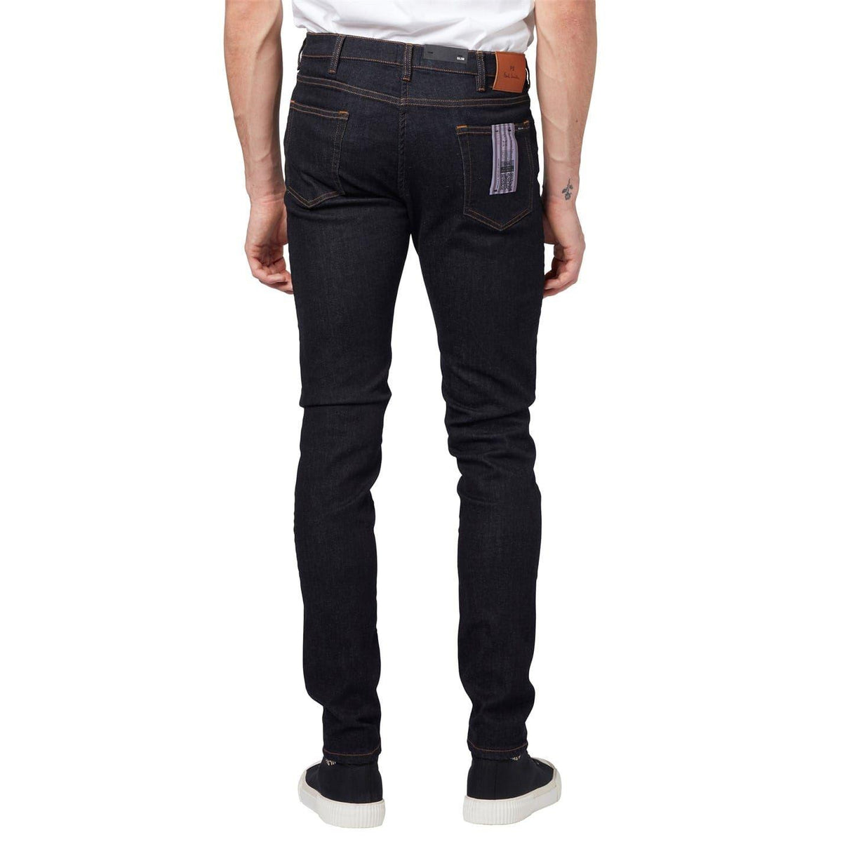 Blue - Lifestyle - Paul Smith Mens Reflex Organic Cotton Tapered Jeans