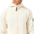 Beige - Lifestyle - Weekend Offender Mens Enzo Full Zip Hoodie