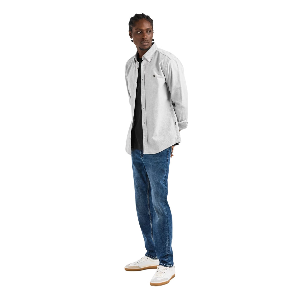 Green - Lifestyle - Boss Mens Oxford Regular Long-Sleeved Shirt