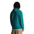 Green - Lifestyle - Lyle & Scott Mens Embroidered Loopback Hoodie