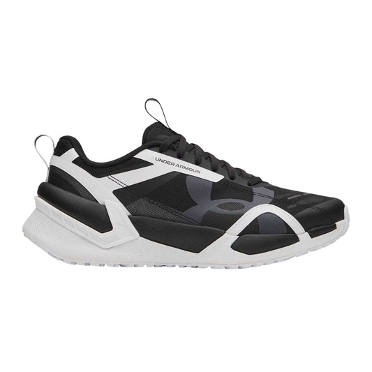 Black-White - Front - Under Armour Womens-Ladies Reign XT Trainers