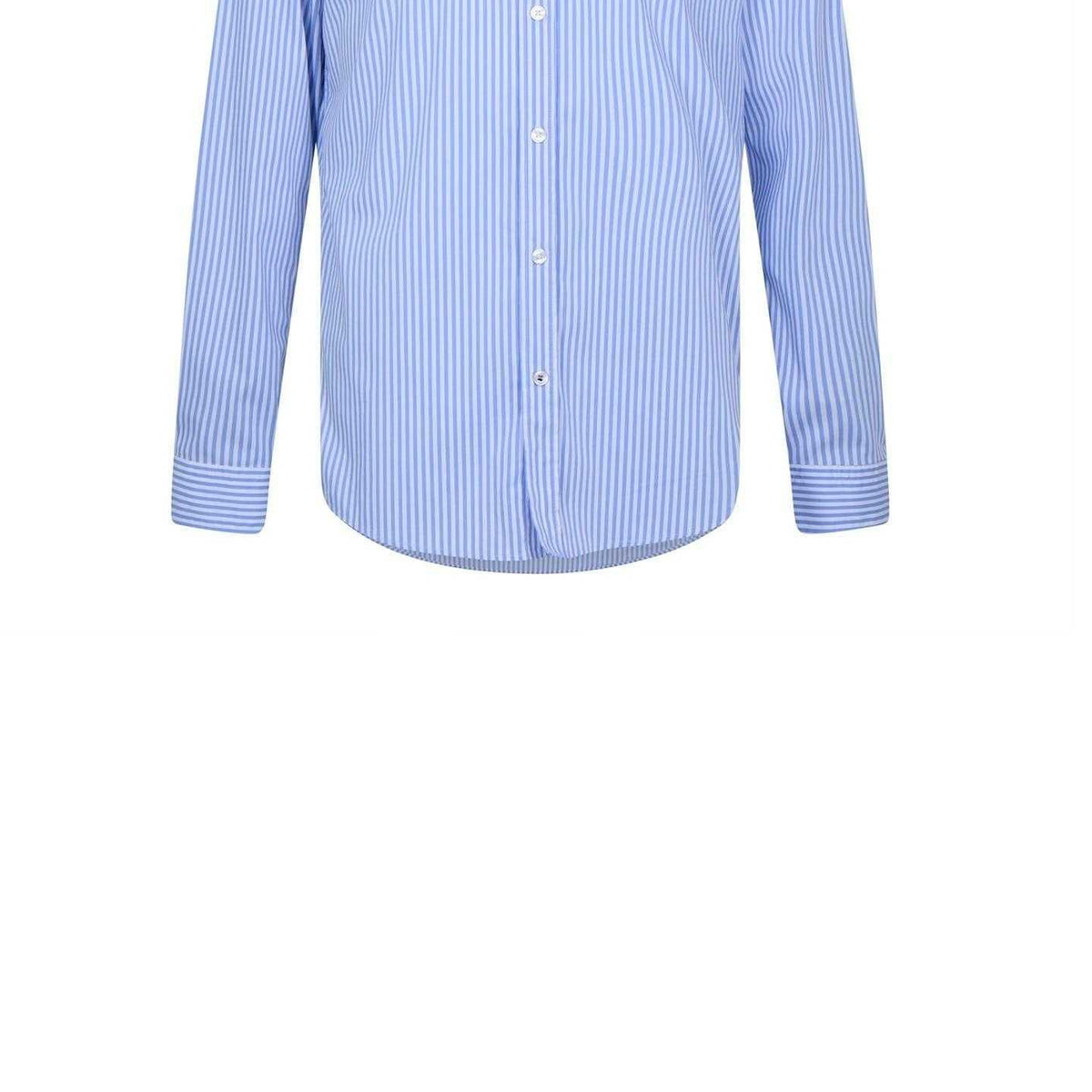 Pastel Blue - Lifestyle - Boss Mens Vertical Stripe Regular Shirt