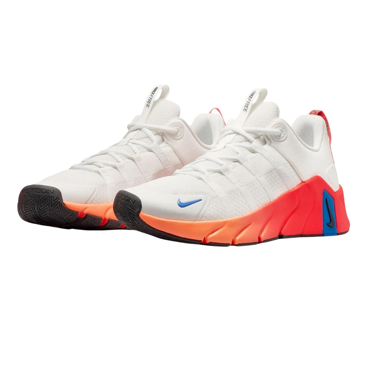 White-Red - Close up - Nike Mens Free Metcon 7 Trainers