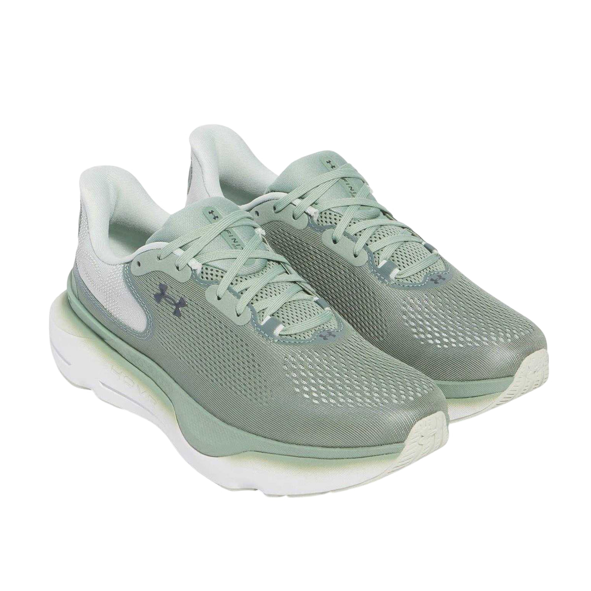 Green-Black - Lifestyle - Under Armour Mens Infinite Pro 2 Cushioned Trainers