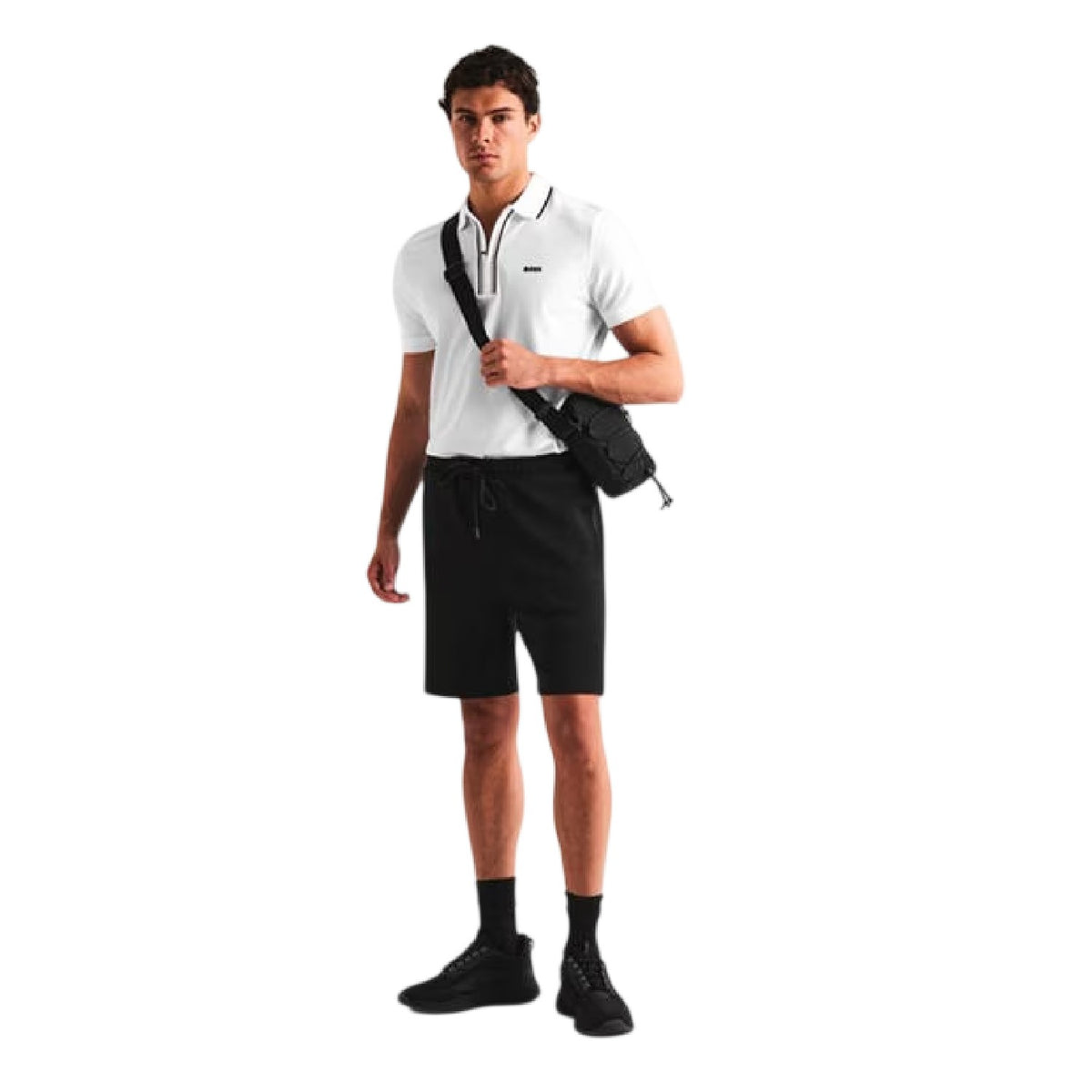 White - Lifestyle - Boss Mens Philix GOC Polo Shirt