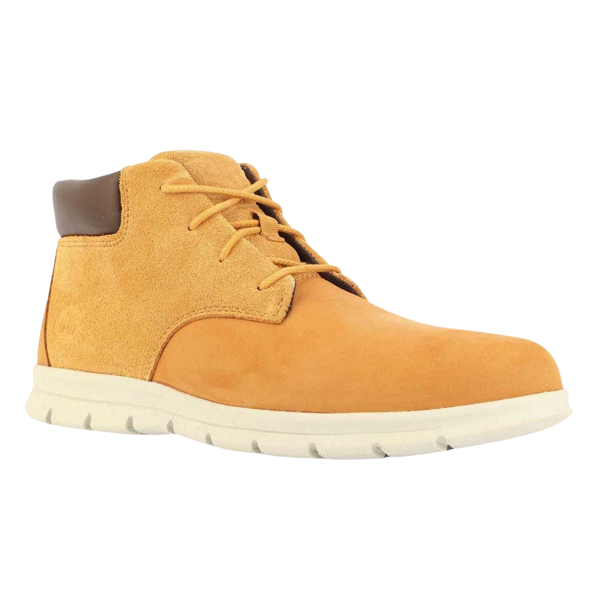 Wheat - Pack Shot - Timberland Mens Graydon Leather Mid Cut Chukka Boots