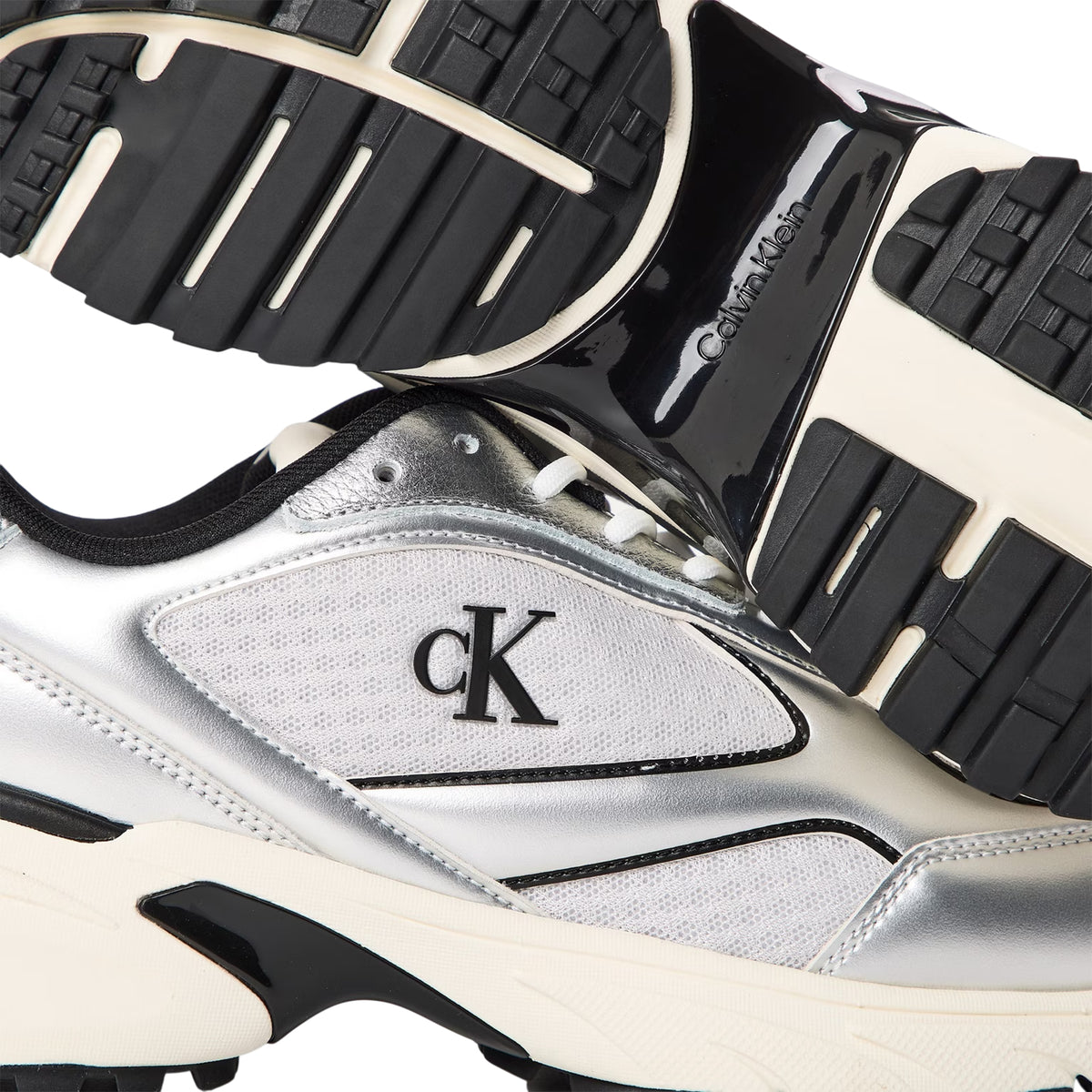 White - Lifestyle - Calvin Klein Mens Hiking Shoes