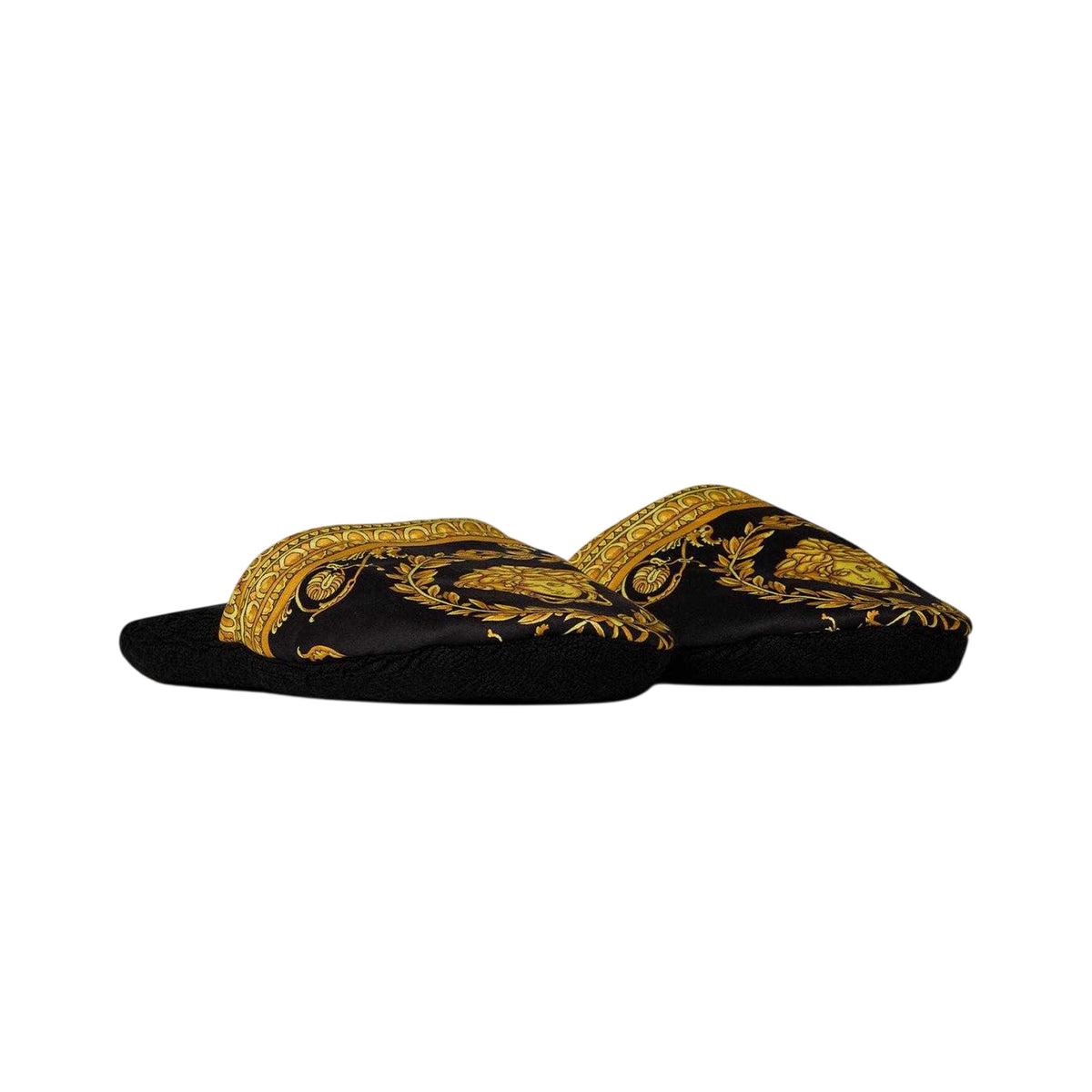 Black-Gold - Lifestyle - Versace Unisex Adult Baroque Slippers