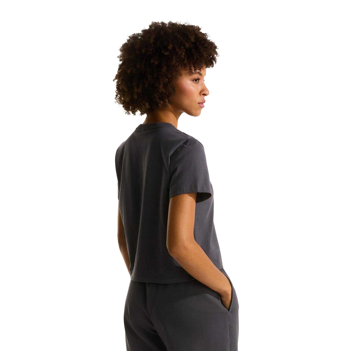 Anthracite Grey - Lifestyle - The North Face Womens-Ladies Regular T-Shirt