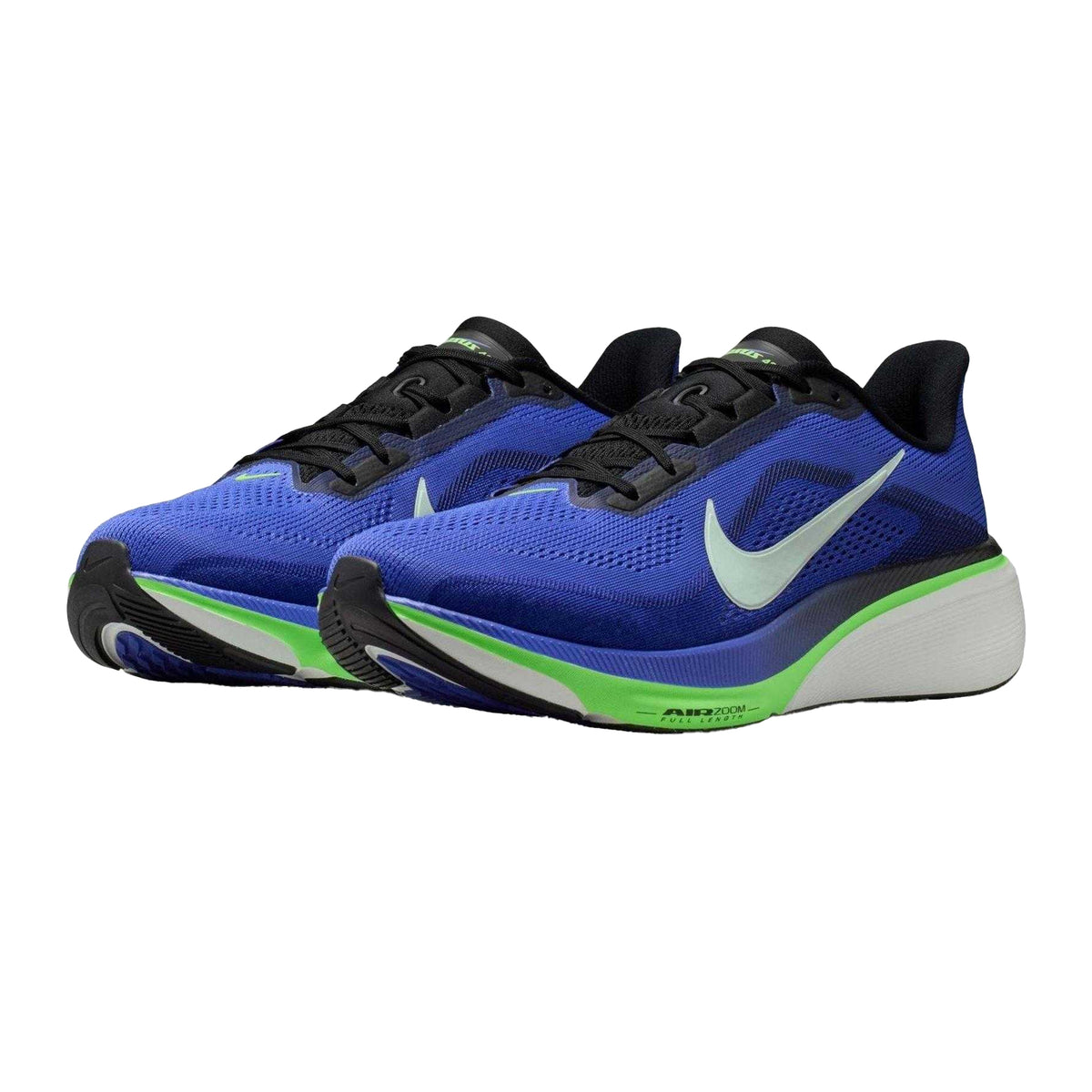 Lapis Blue-White - Pack Shot - Nike Mens Pegasus 42 Running Trainers