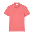 Red - Front - Lacoste Mens Paris Pique Regular Polo Shirt