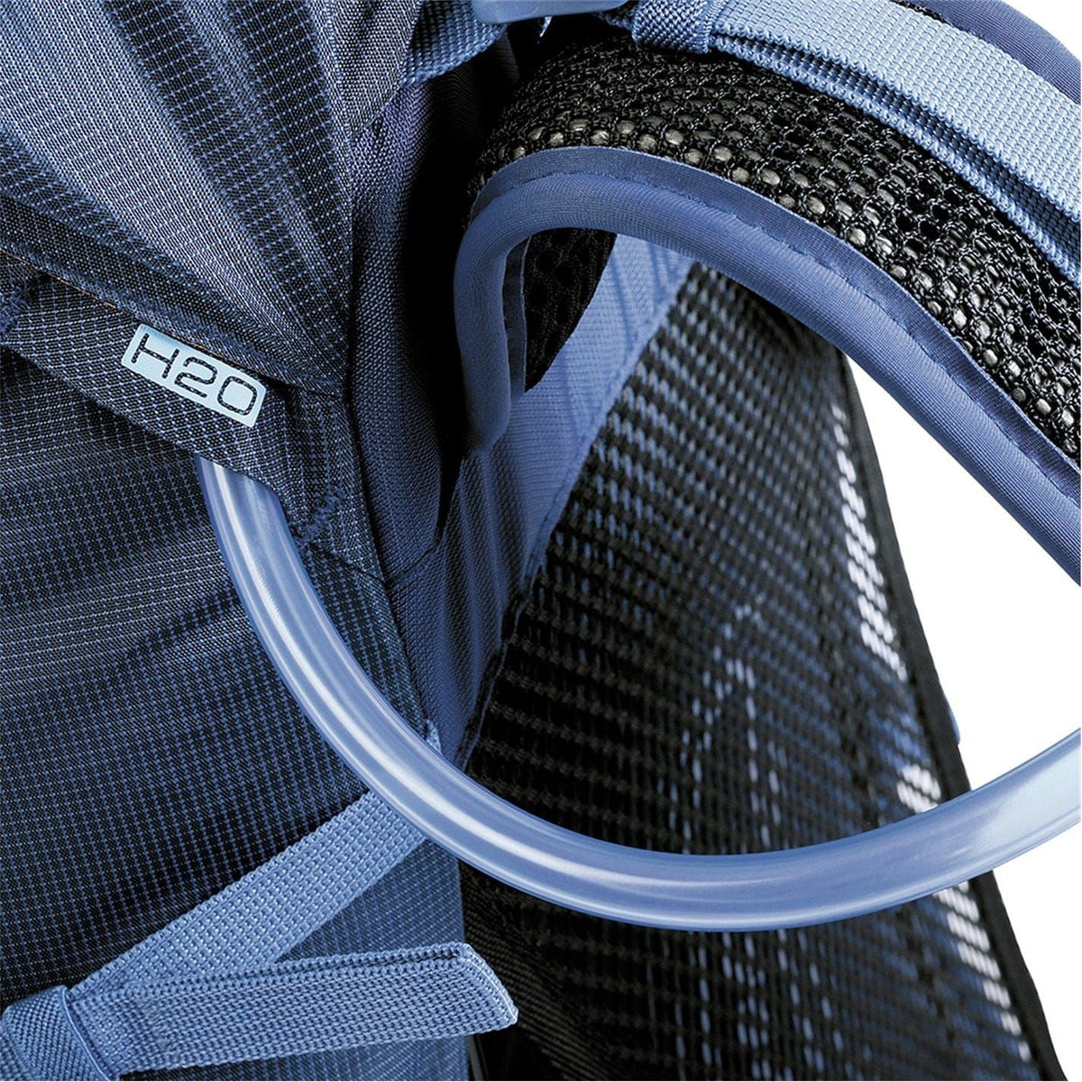 Navy - Close up - Karrimor Airspace Logo 35L Hiking Backpack