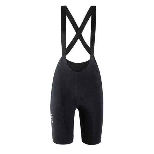 Black - Front - dhb Womens-Ladies Moda Cycling Bib Shorts