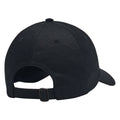 Black - Back - Under Armour Adjustable Branded Cap