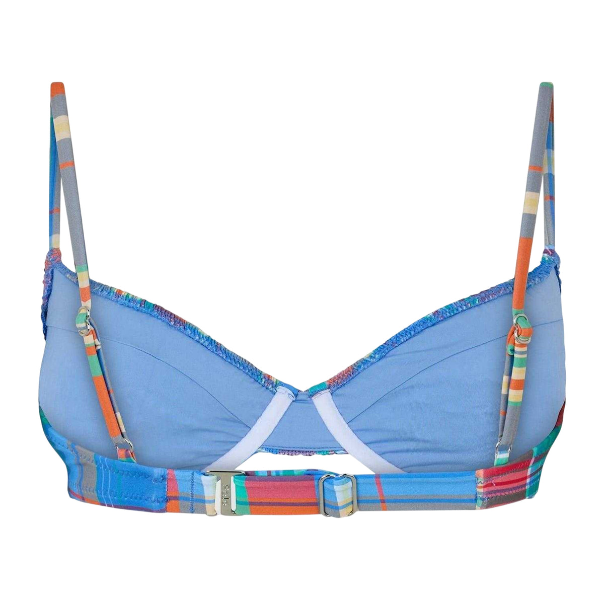 Multicoloured - Back - Ralph Lauren Womens-Ladies Glen Plaid Bikini Top
