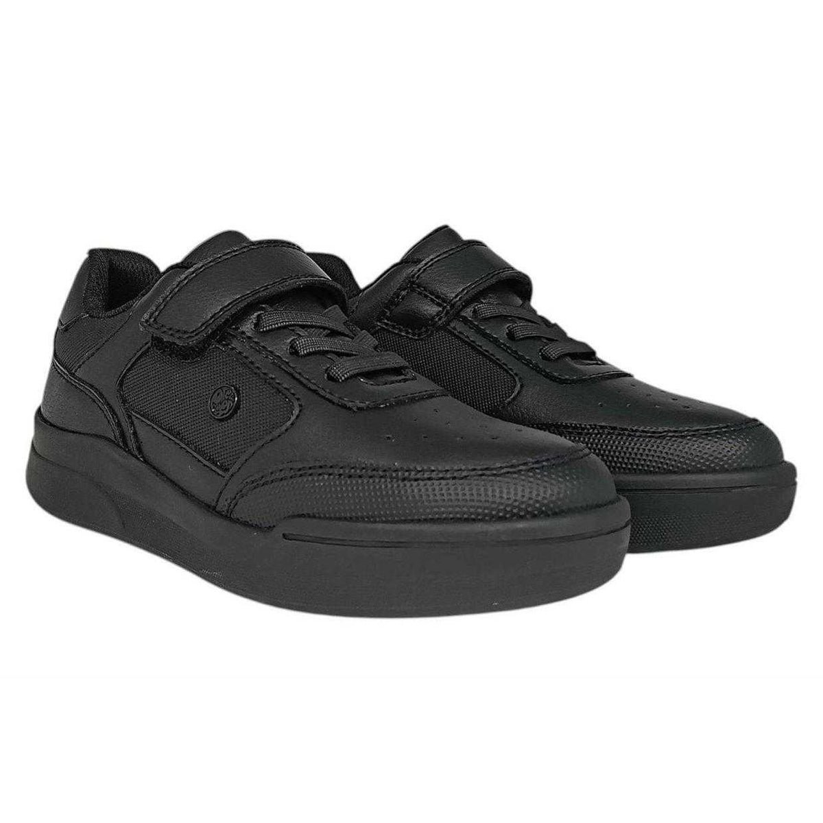 Black - Lifestyle - Pretty Green Childrens-Kids Welwyn Formal Shoes