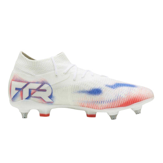 Puma White - Front - Puma Unisex Adult Future 8 Match Soft Ground Football Boots