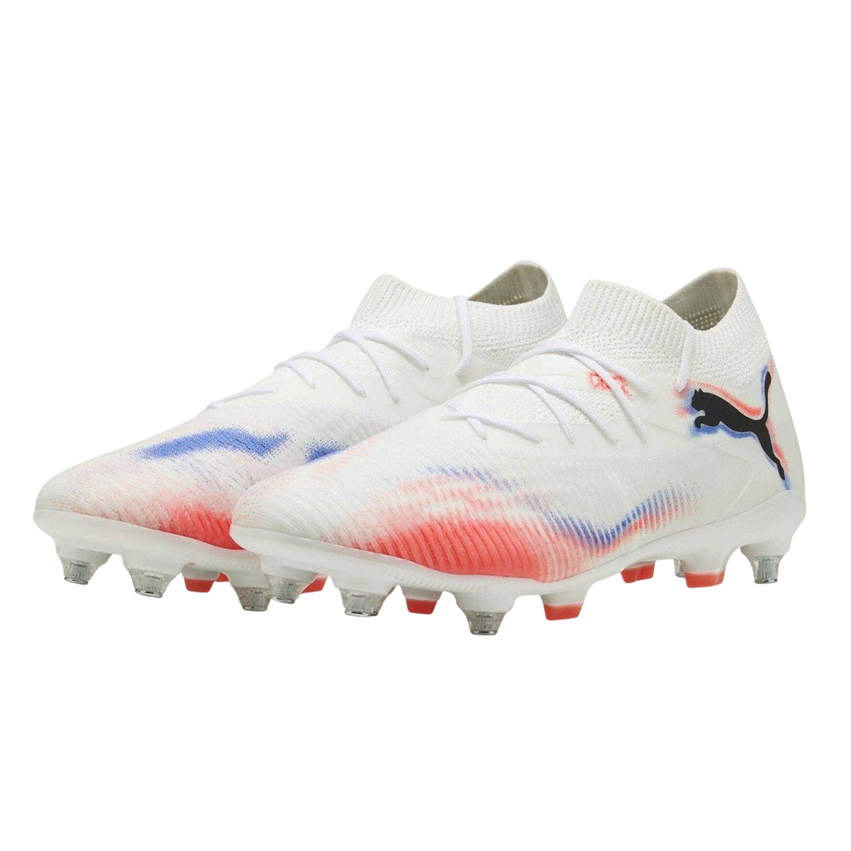 Puma White - Close up - Puma Unisex Adult Future 8 Match Soft Ground Football Boots