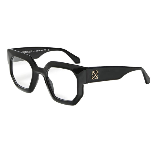 Black - Front - Off White Style 8B Arrow Logo Glasses