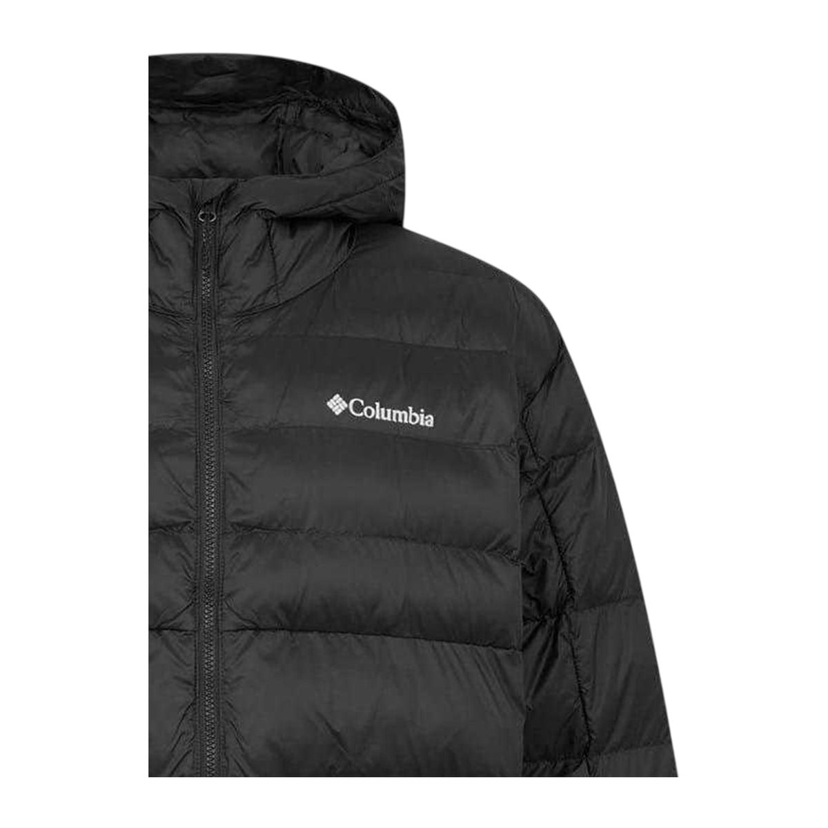 Black - Side - Columbia Mens Buck Butte Insulated Regular Puffer Jacket