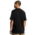 Black - Back - Lyle & Scott Mens Interlock T-Shirt