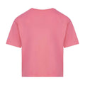 Pink - Back - Nike Girls Swoosh Varsity T-Shirt