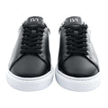 White-Black - Pack Shot - Lavair Mens Solus 2.0 Italian Leather Trainers