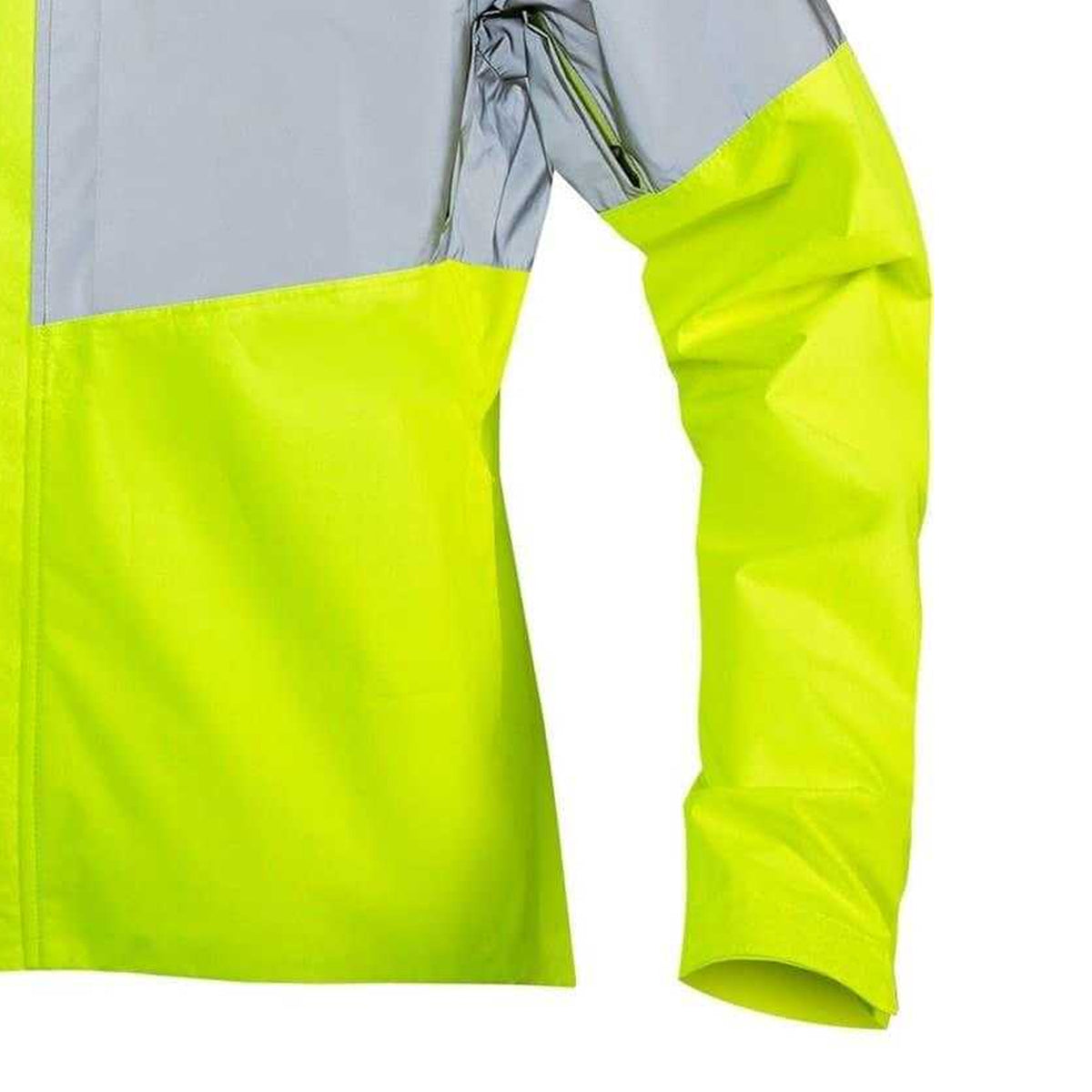 Hi Vis Yellow - Side - Endura Mens Urban Luminite Lightweight Cycling Jacket