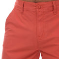 Coral - Side - Timberland Mens Claremont Poplin Chino Shorts