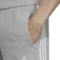 Grey - Lifestyle - Adidas Mens Essentials French Terry 3 Stripes Shorts