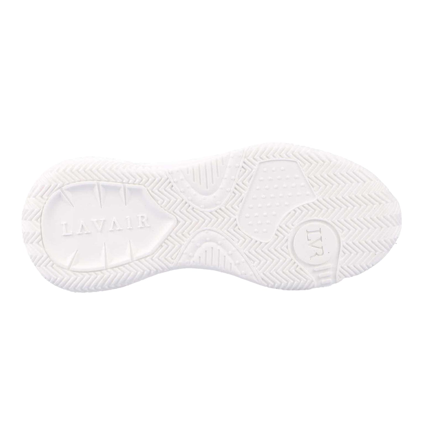 White - Pack Shot - Lavair Mens Linear 2.0 Leather Trainers