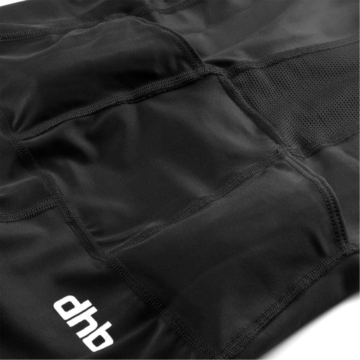 Black - Lifestyle - dhb Mens Fitted Trisuit