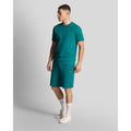 Green - Back - Lyle & Scott Mens Sweat Shorts