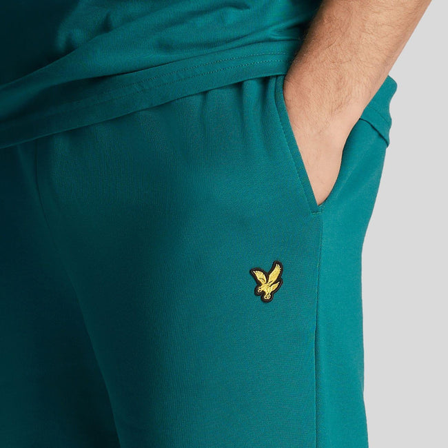 Green - Lifestyle - Lyle & Scott Mens Sweat Shorts