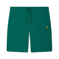 Green - Pack Shot - Lyle & Scott Mens Sweat Shorts