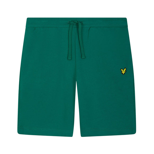 Green - Pack Shot - Lyle & Scott Mens Sweat Shorts