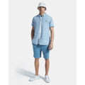 Slate Blue - Back - Lyle & Scott Mens Sweat Shorts