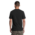 Black - Back - Lyle & Scott Mens Woven Pocket T-Shirt
