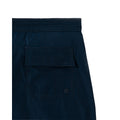 Navy - Back - Jott Mens Deauville Plain Swim Shorts